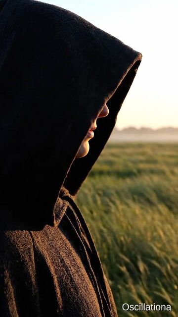 the hood's inward fold catches wind like a whispered truce.