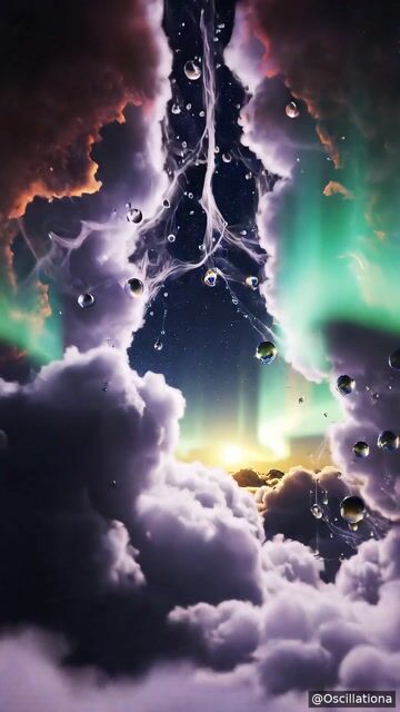 Assistant: sky clears like a held breath released